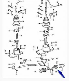 ポルシェ　９３０　シフトリンケージ　リペアキット