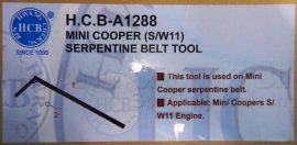HCB TOOLS社製 BMW MINI R52/R53 クーパーS リブベルトテンショナーツール HCB-A1288