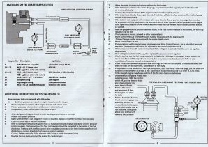 HCB製 ガソリンエンジン用 フューエルプレッシャーテスターキット Kジェトロ対応 HCB-A2054
