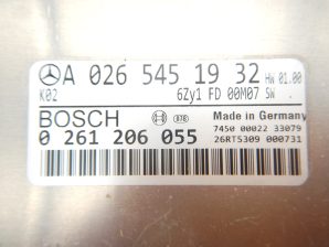 ベンツ G320 W463 エンジンコンピュータ クローン作製 ME2.0 0265451932 / 0261206055