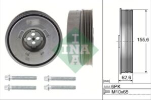 INA製 BMW / MINI クランクプーリー  11238638614  F45/F55 他