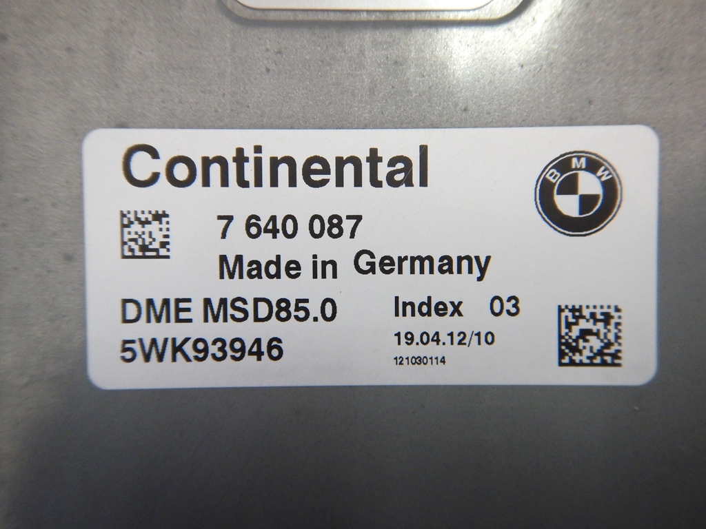 2012年モデル BMW F10 DME クローン作製 LAUNCH X431 IMMO PAD + X-PROG3 Continental MSD85.0