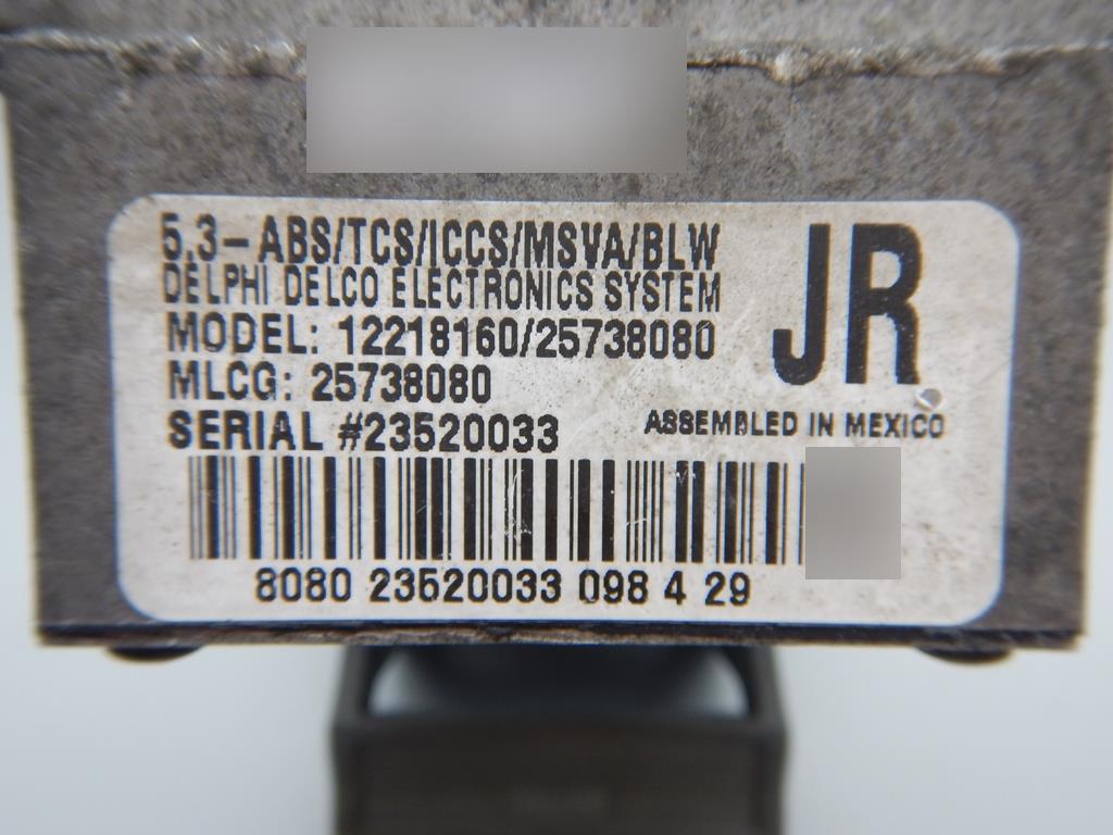 2003年モデル キャデラック デビル ABS コントロールユニット 現品修理 12218160 / 25738080