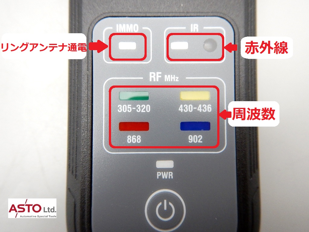 Xhorse リモートテスター 周波数 / 赤外線 / リングアンテナ通電 点検テスター