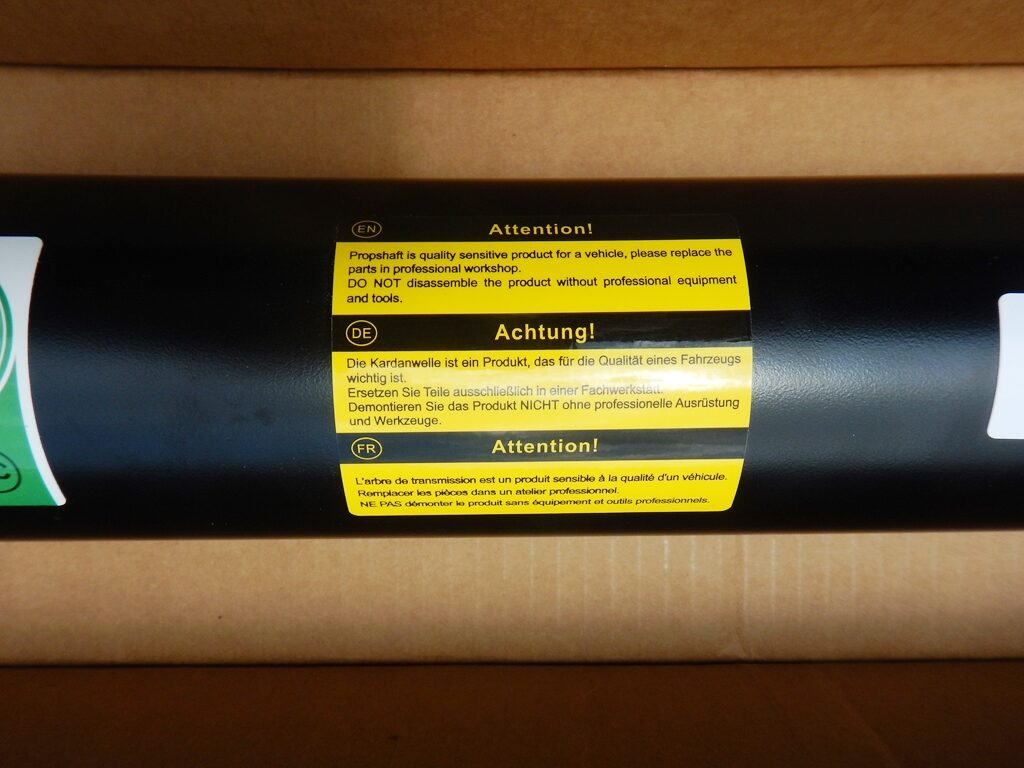 フィアット パンダ 169 / 312 プロペラシャフトAssy 社外品 55222107 他