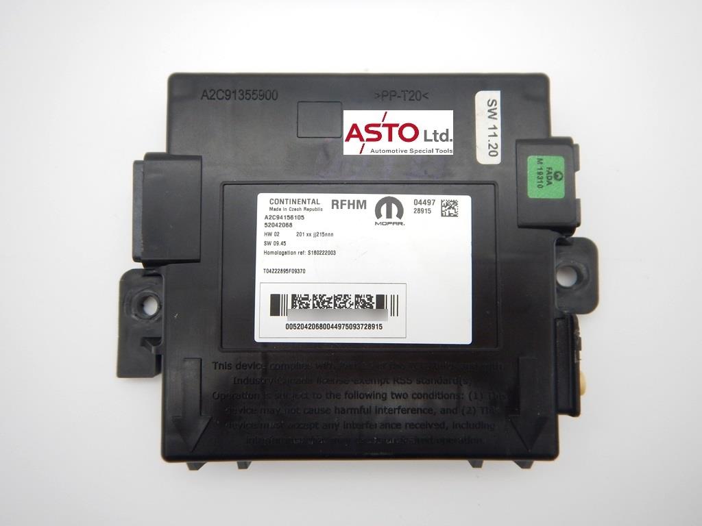 フィアット 500X / ジープ レネゲイド 他 RFHM（ラジオフリーケンシーハブモジュール）クローン作製