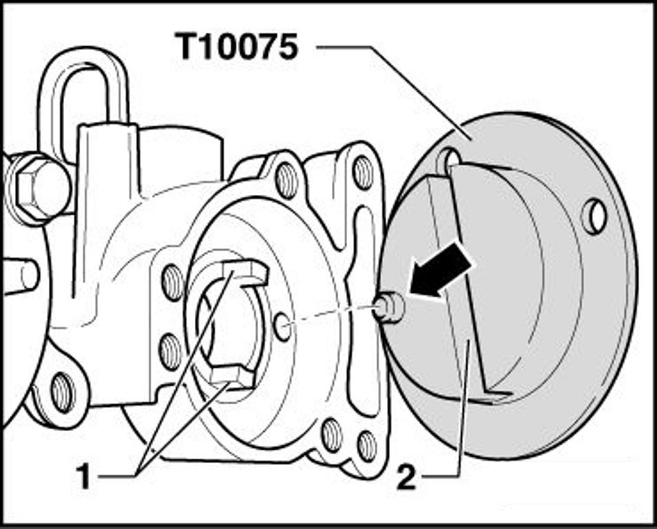 VW カムシャフトロック VAG T10075 エンジン型式 AVY 他