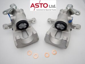フィアット パンダ ランチア イプシロン 他 リアキャリパーAssy 左右セット 1台分