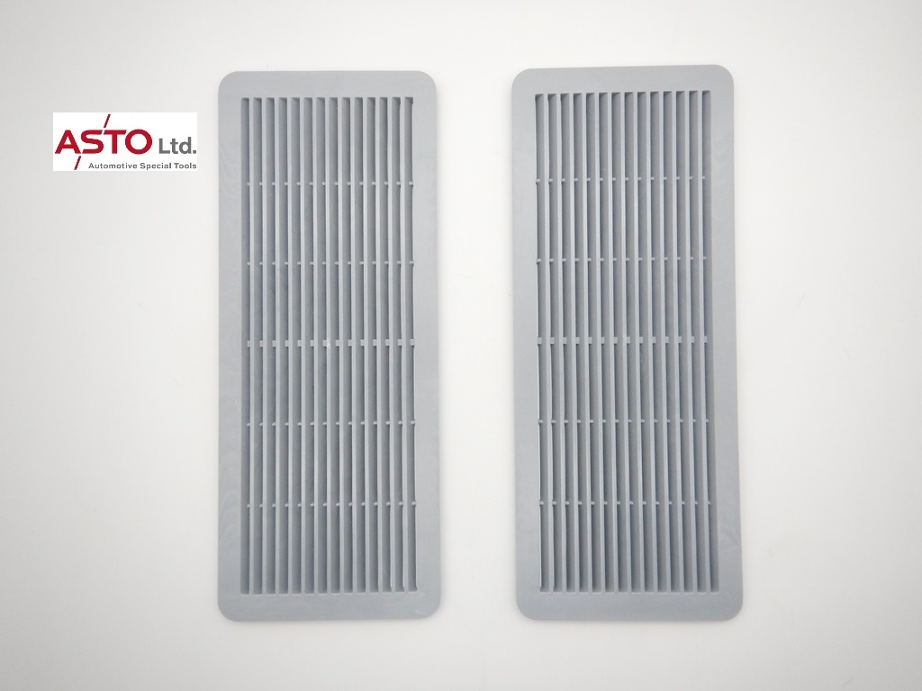 ベンツ W140 他 サンルーフベントグリル ライトグレー 2個セット