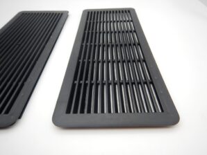 ベンツ W140 他 サンルーフベントグリル ブラック 2個セット