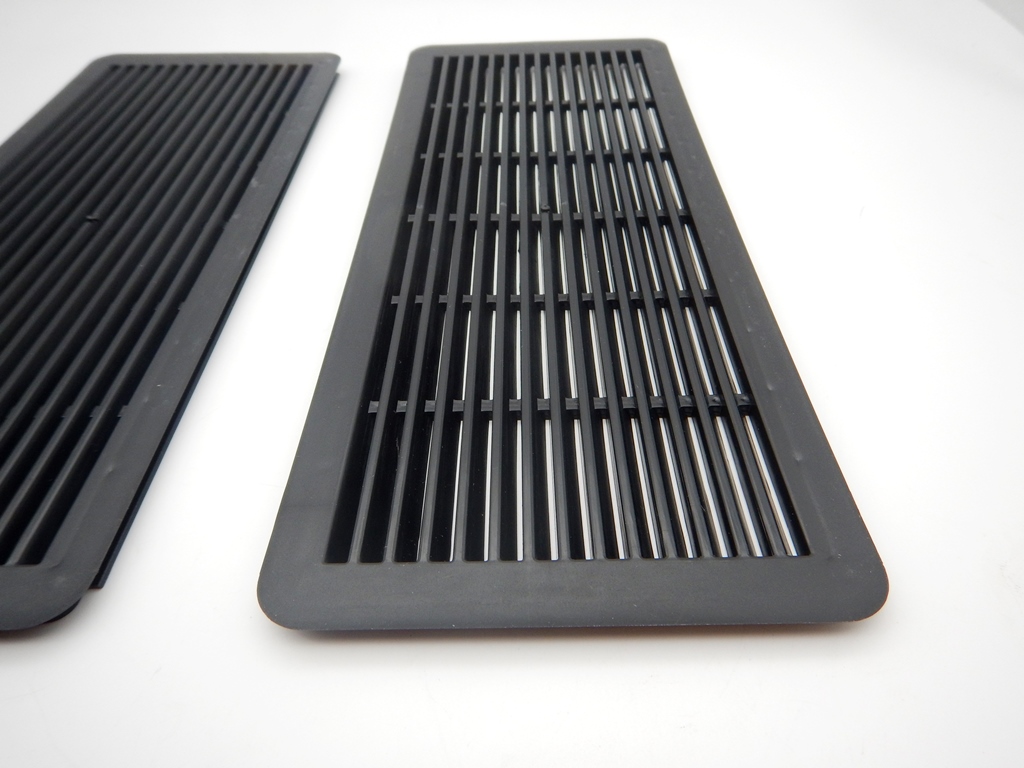 ベンツ W140 他 サンルーフベントグリル ブラック 2個セット