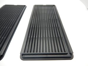 ベンツ W140 他 サンルーフベントグリル ブラック 2個セット