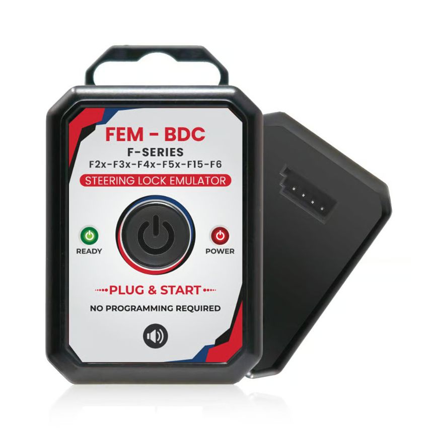 F型 BMW/MINI ステアリングロック エミュレータ FEM & BDC F2x / F3x / F15 / F16 / F4x / F5x