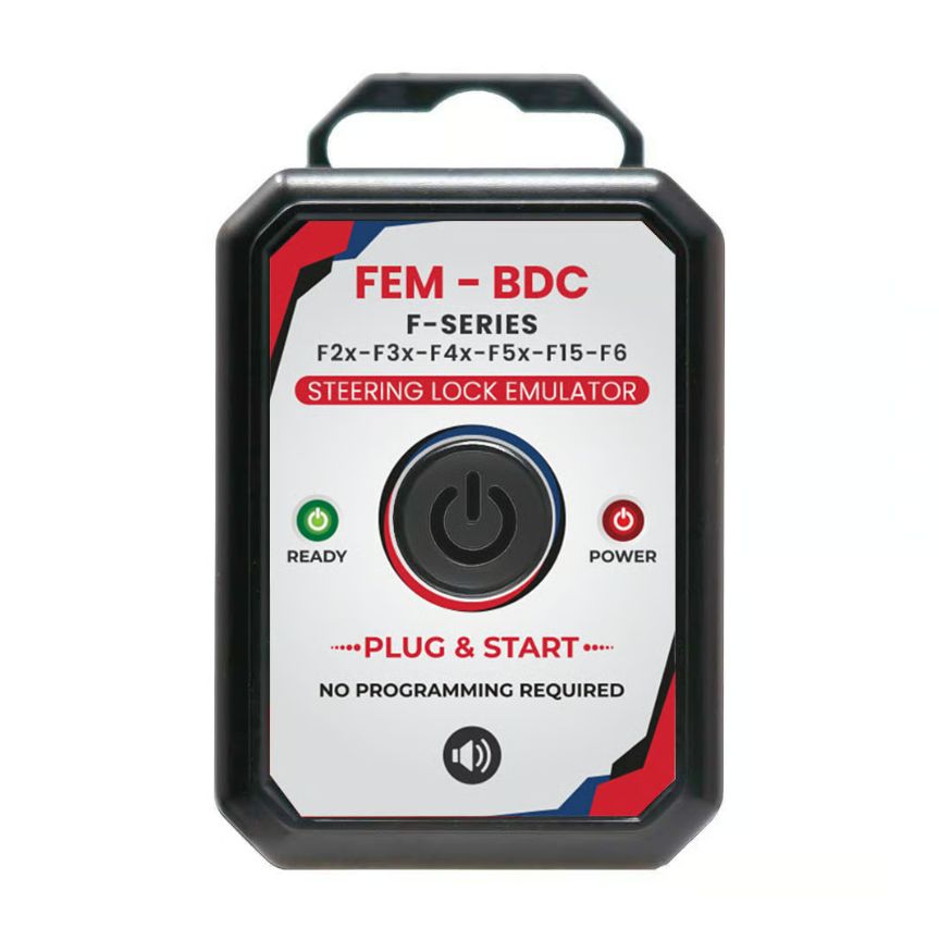 F型 BMW/MINI ステアリングロック エミュレータ FEM & BDC F2x / F3x / F15 / F16 / F4x / F5x