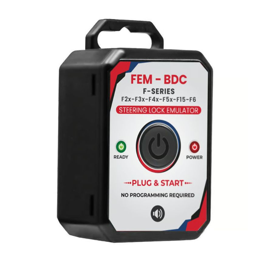 F型 BMW/MINI ステアリングロック エミュレータ FEM & BDC F2x / F3x / F15 / F16 / F4x / F5x