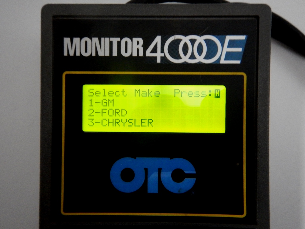 OTC MONITOR 4000E 古いアメ車専用 診断テスター セット