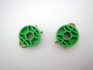 サーブ / ボルボ P/Wレギュレータ スライディングガイドローラー 2個セット