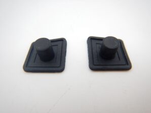 ベンツ W220 / W215 / R230 ドアアウターハンドルプッシュボタンカバー 左右セット