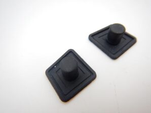 ベンツ W220 / W215 / R230 ドアアウターハンドルプッシュボタンカバー 左右セット