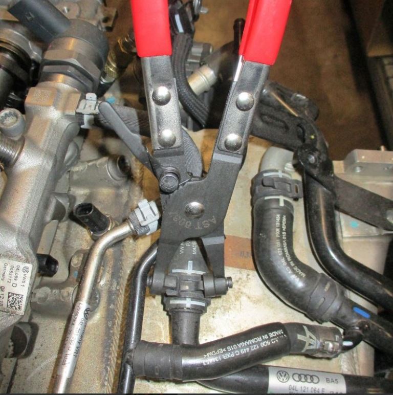 AST製 ホースクリッププライヤー クーラントライン等 VW / アウディー他　AST6067