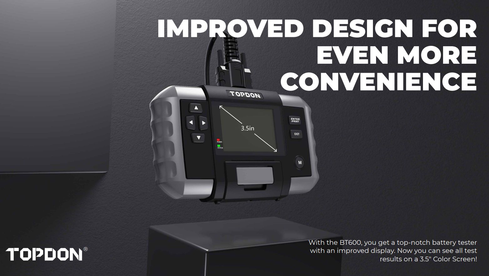 正規品 日本語版 バッテリーテスター TOPDON TB600(トップドンティービーロッピャク)