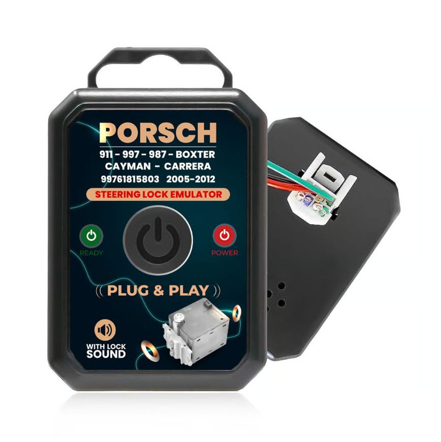 ポルシェ ステアリングロック エミュレータ ’05年～’12年 911 / ボクスター / ケイマン / カイエン