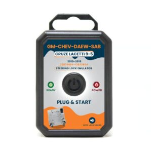 サーブ 9-5 ステアリングロック エミュレータ 2010年～2012年