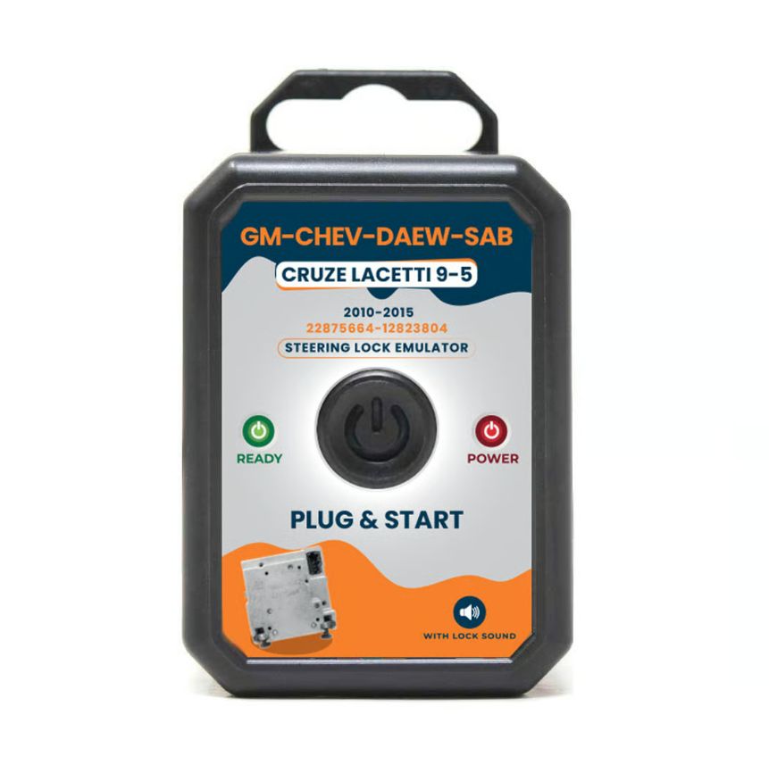 サーブ 9-5 ステアリングロック エミュレータ 2010年～2012年