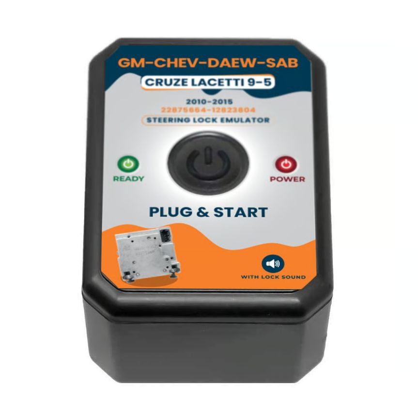 サーブ 9-5 ステアリングロック エミュレータ 2010年～2012年