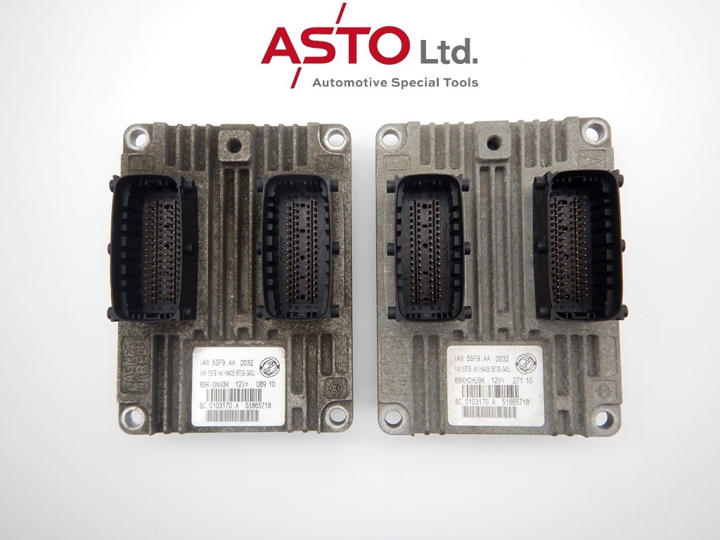 2010年 フィアット 500 エンジンコントロールユニット クローン作製