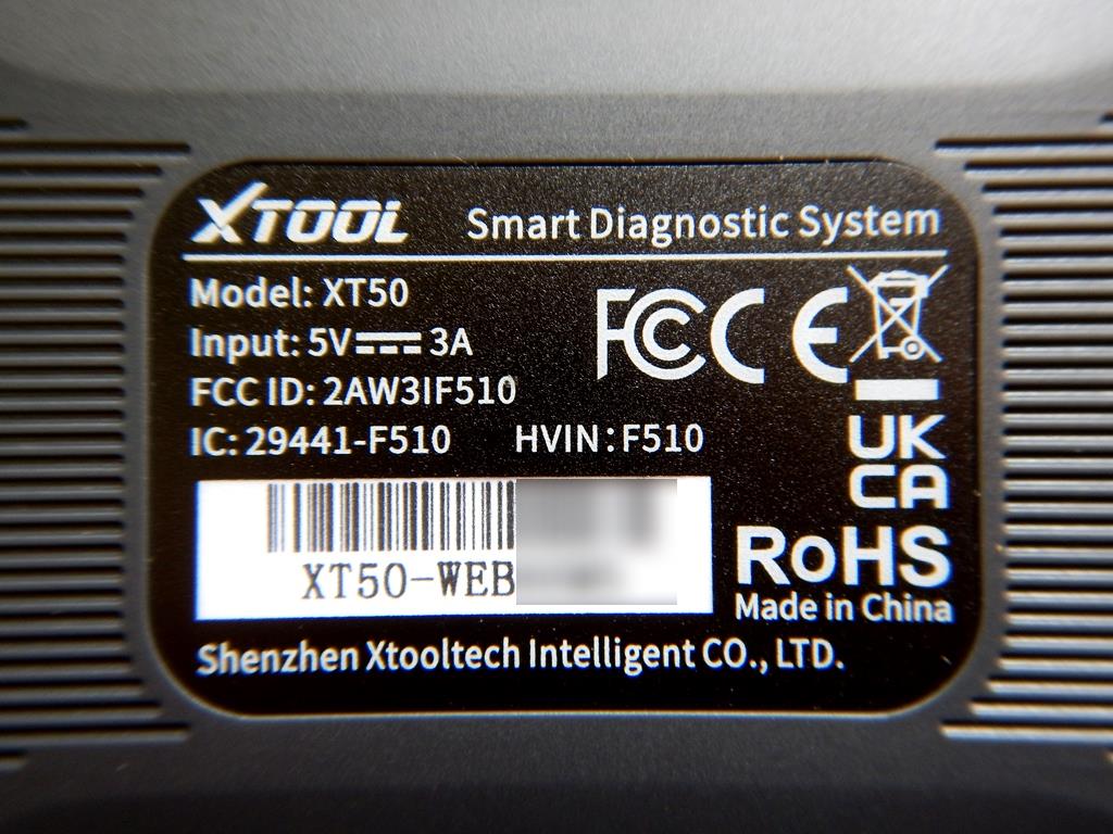正規品 日本語版 XTOOL XT50(エックスティーゴーマル)FCA SGW アンロック認証機器