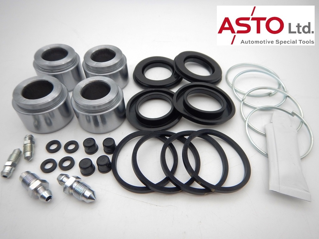 BMW E12 / E24 フロント 4ポット ブレーキキャリパー フルリペアキット 1台分