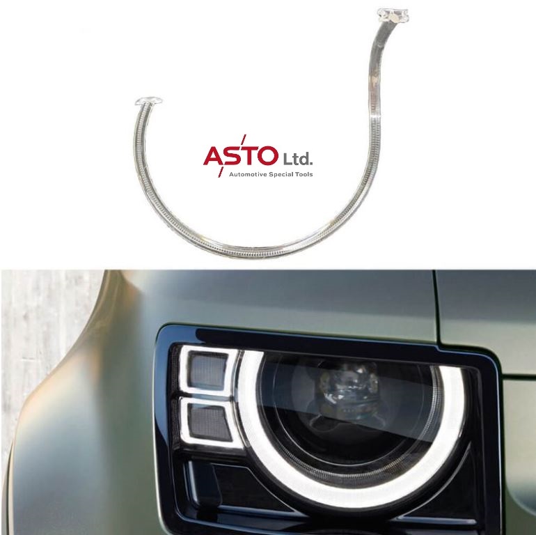 ランドローバー ディフェンダー (L663) デイライト 光ガイドチューブ 左