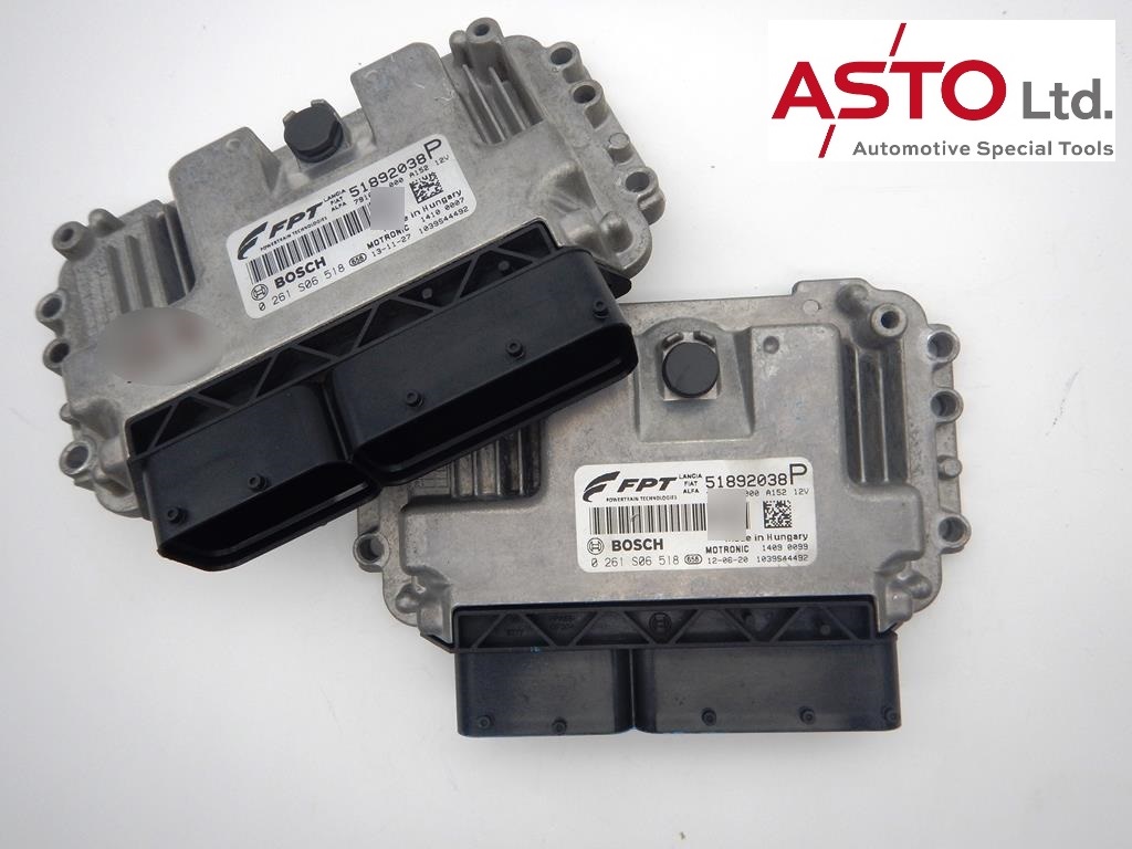 2011年 フィアット 500 ABARTH エンジンコントロールユニット クローン作製 BOSCH ME7.9.10