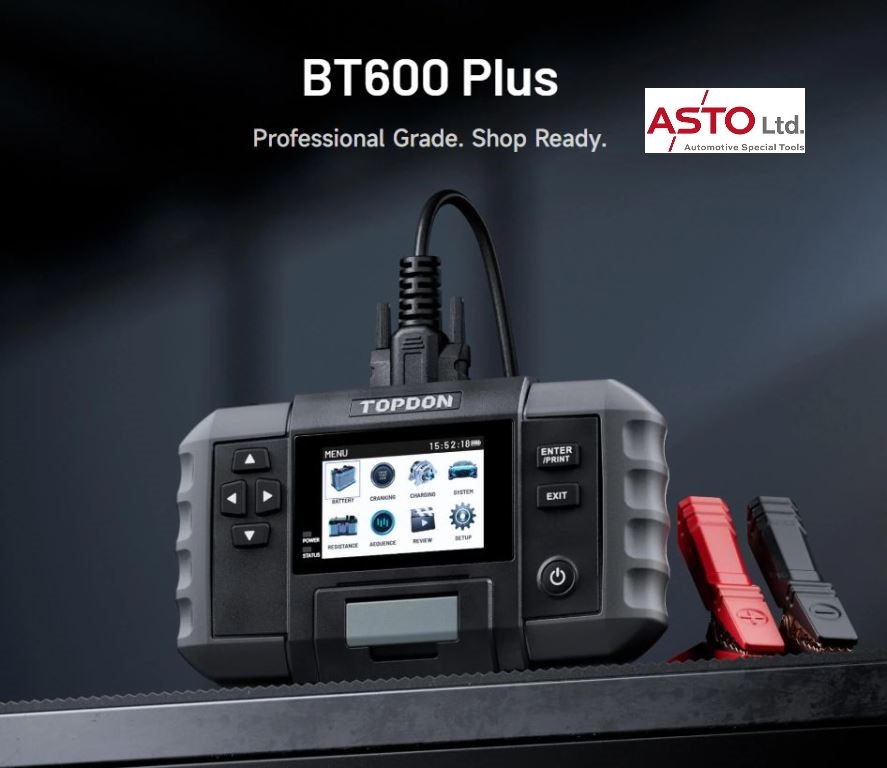 正規品 日本語版 バッテリーテスター TOPDON BT600 Plus（トップドンビーティーロッピャクプラス）