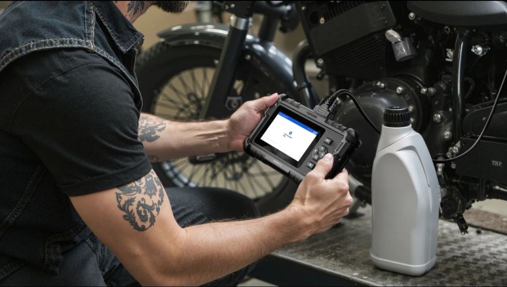 正規輸入品 バイク用診断テクター 日本語版 TOPDON AirtiDiag Moto（トップドン アーティダイアグ モト）