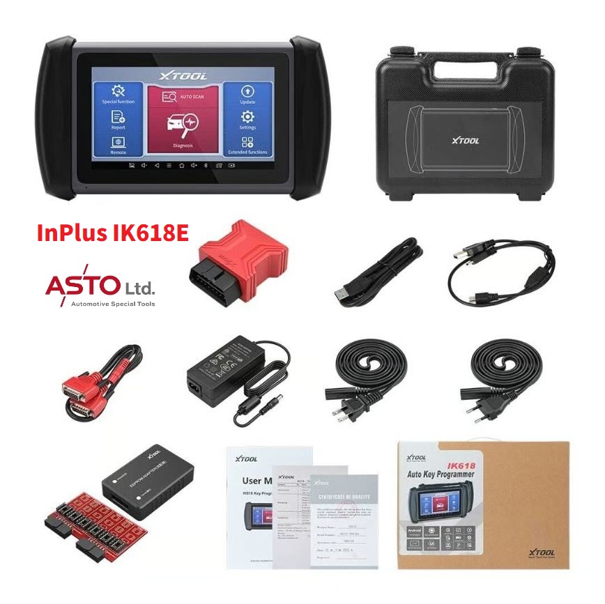 正規品 日本語版 XTOOL キープログラマーセット XTOOL InPlus IK608E & KC501 技術サポート無しプラン