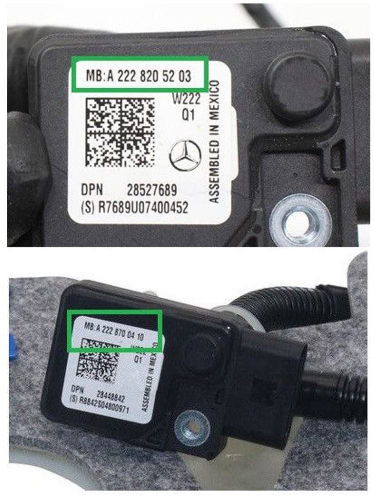 ベンツ W222(ウェイトセンシングシステム車両 WSS )着座センサー & シートベルトバックル 故障診断用 エミュレータ