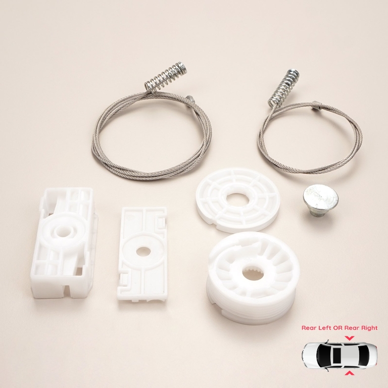 ポルシェ 996 クーペ & コンバーチブル リアクオータ P/W レギュレータリペアキット
