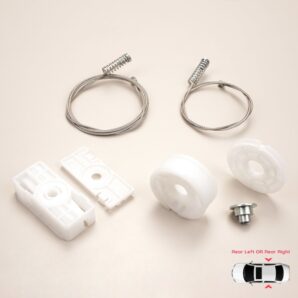 ポルシェ 996 クーペ & コンバーチブル リアクオータ P/W レギュレータリペアキット