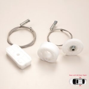 ポルシェ 996 クーペ & コンバーチブル リアクオータ P/W レギュレータリペアキット