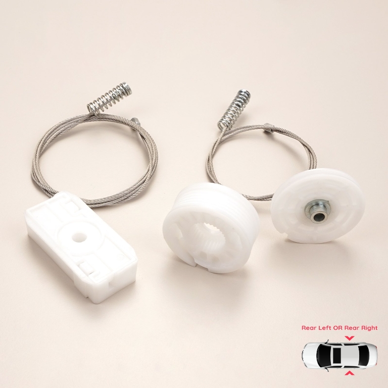 ポルシェ 996 クーペ & コンバーチブル リアクオータ P/W レギュレータリペアキット
